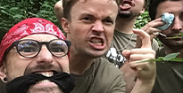 équipe de joueur escape game extérieur