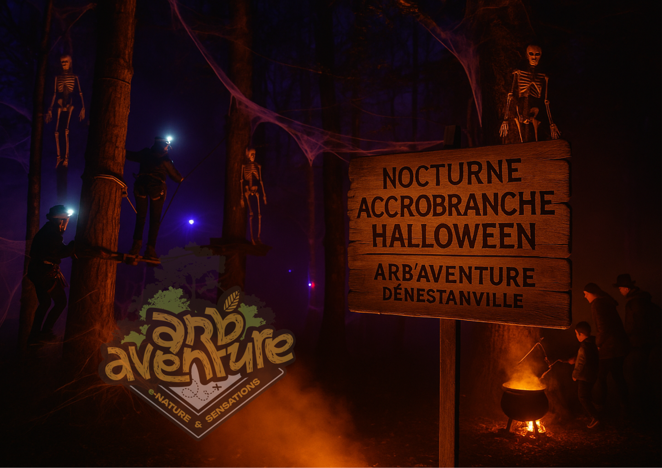 nocturne haloween à Dénestanville
