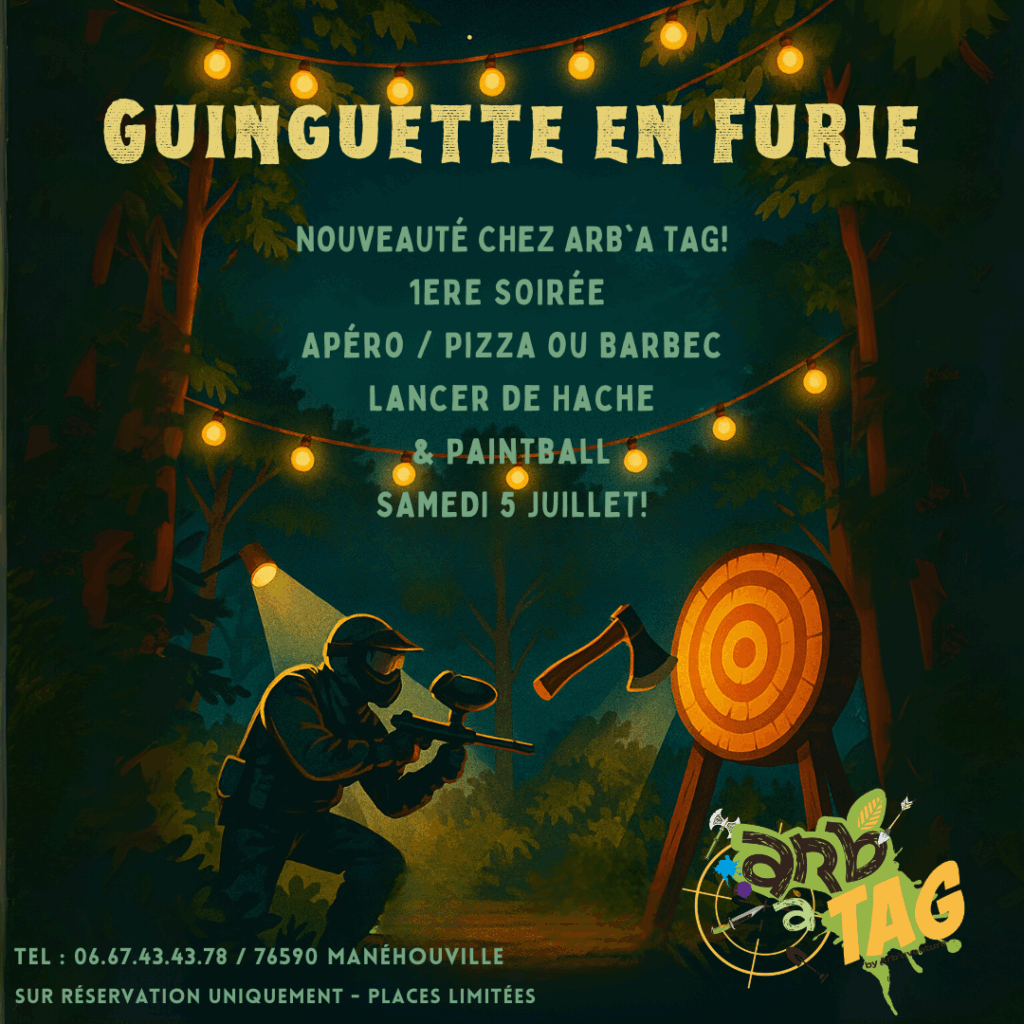 Guinguette près de Dieppe : Guinguette en Furie