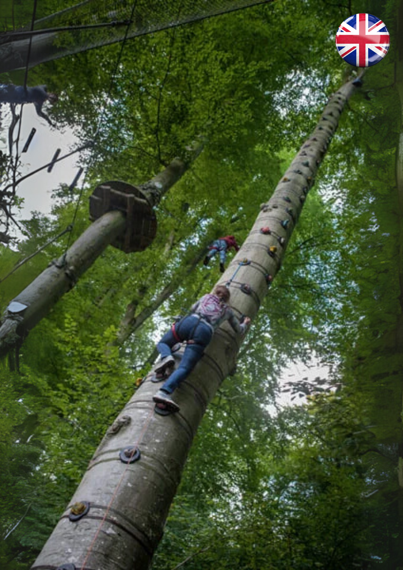 outdoor activities in Dieppe at Arb' aventure