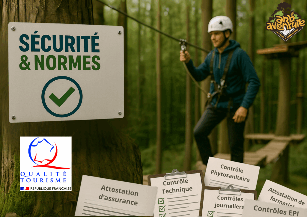 parc accrobranche securisé