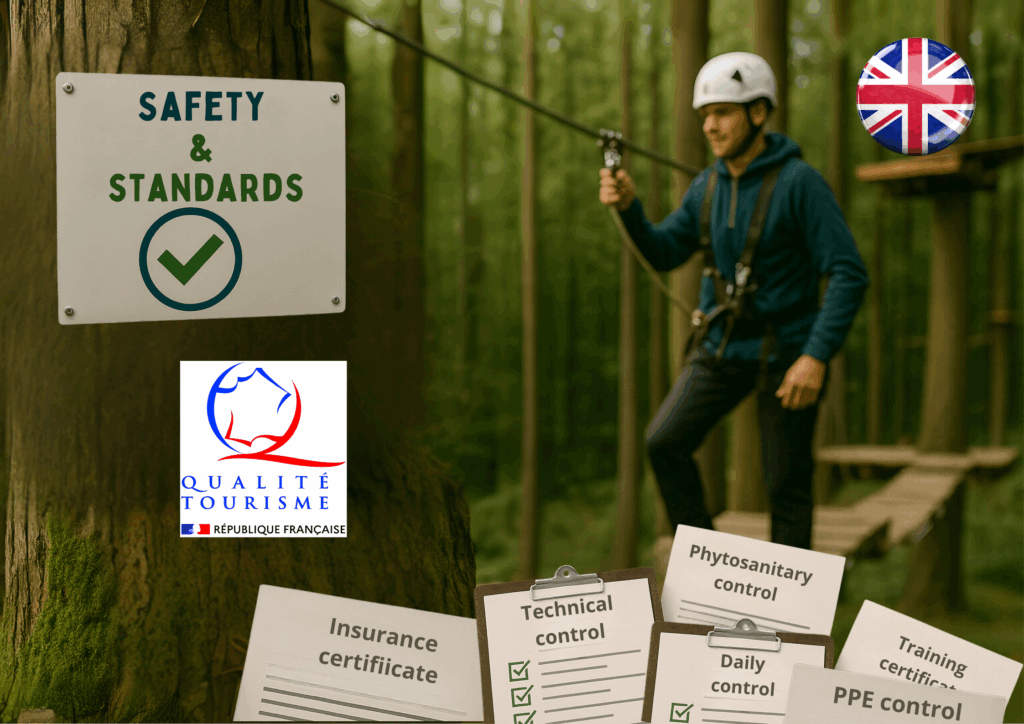 safe treetop adventure park Arb' aventure