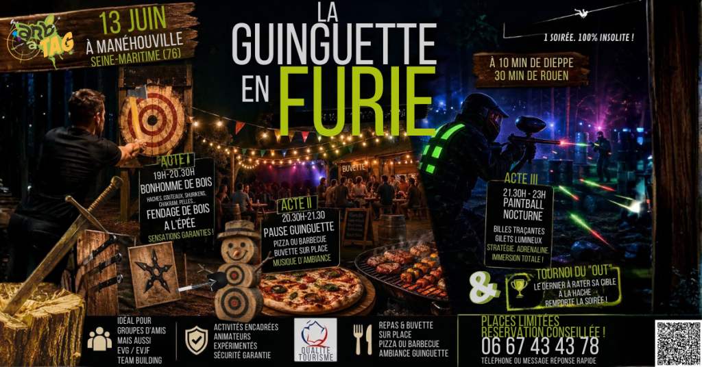 Soirée insolites en seine maritime. Guinguette en furie chez Arb' a tag